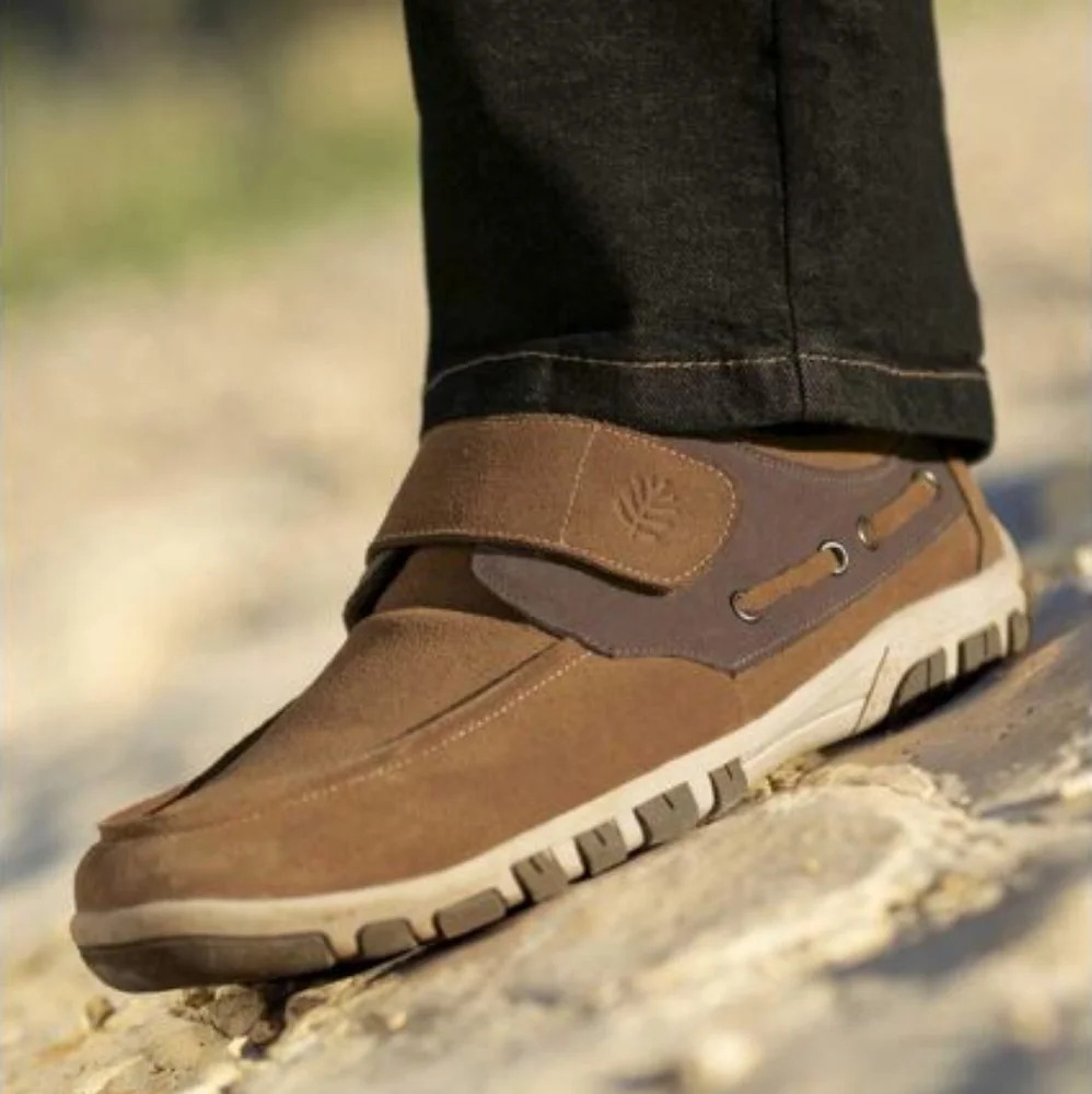 Atlas For  MenMen's Casual Moccasins - Camel